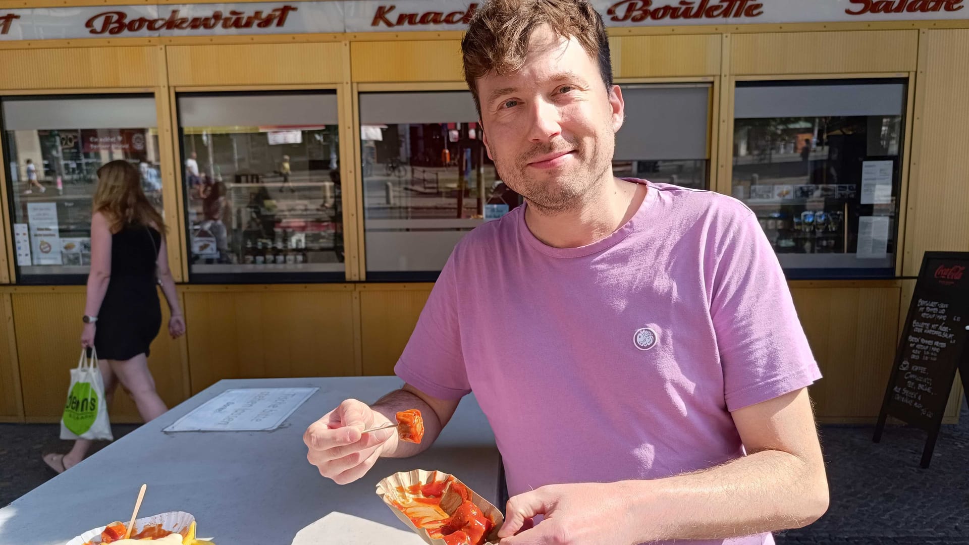 Max Pribilla beim Currywurstessen am 04. September 2024