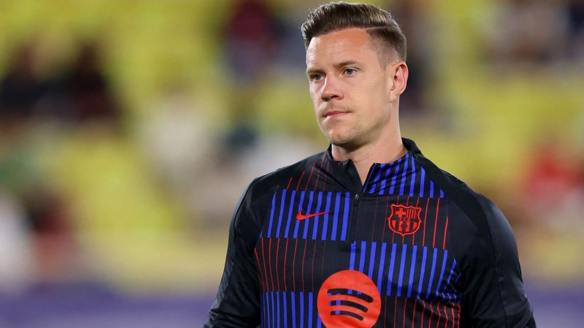 Marc-André ter Stegen: Die deutsche Nummer eins erlebte einen schlechten Abend in Monaco.