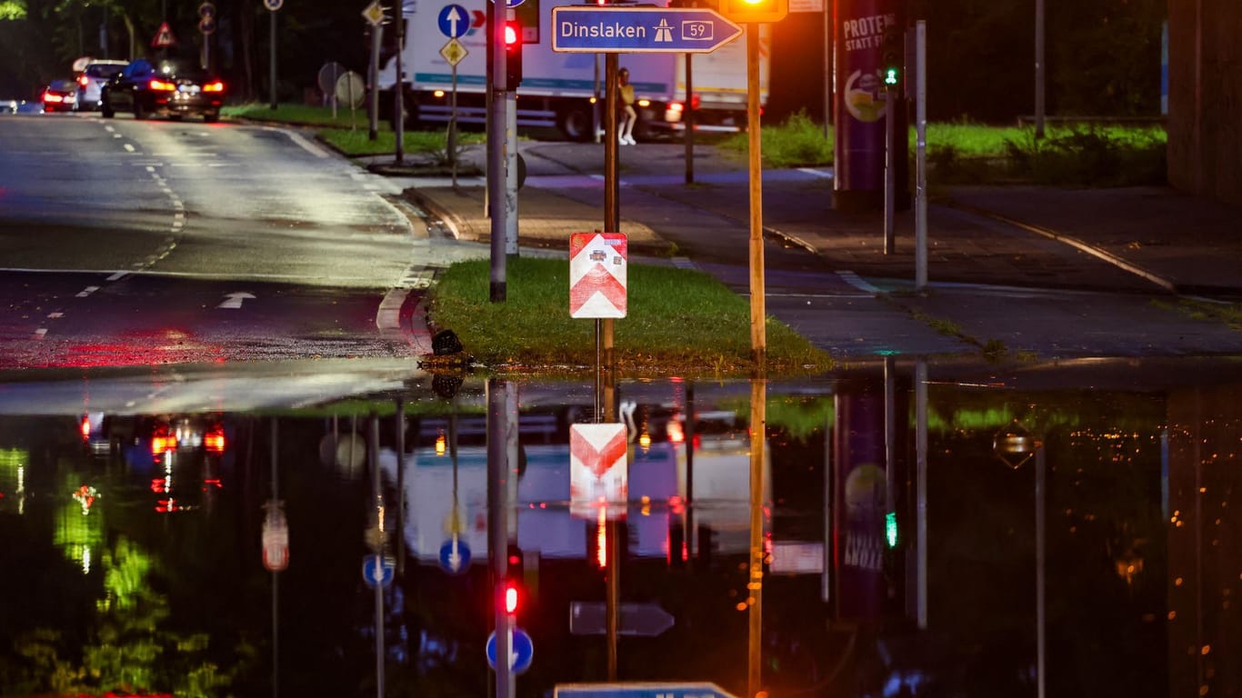 Unwetter in Duisburg