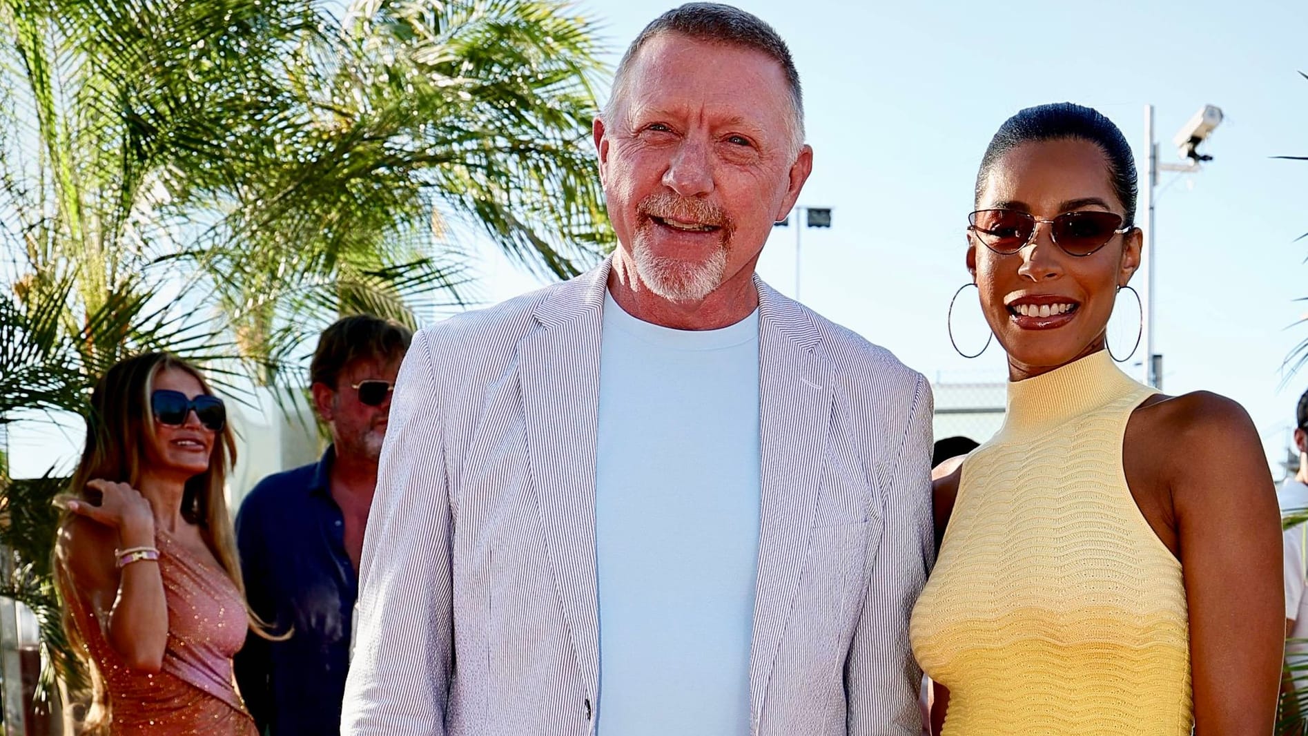 Boris Becker mit Verlobter Lilian de Carvalho Monteiro: Die beiden wollen sich das Jawort geben.