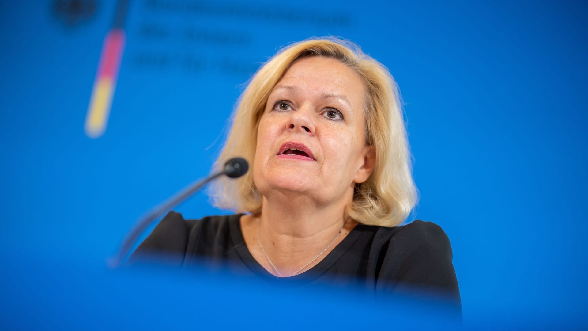 Innenministerin Faeser zu Grenzkontrollen