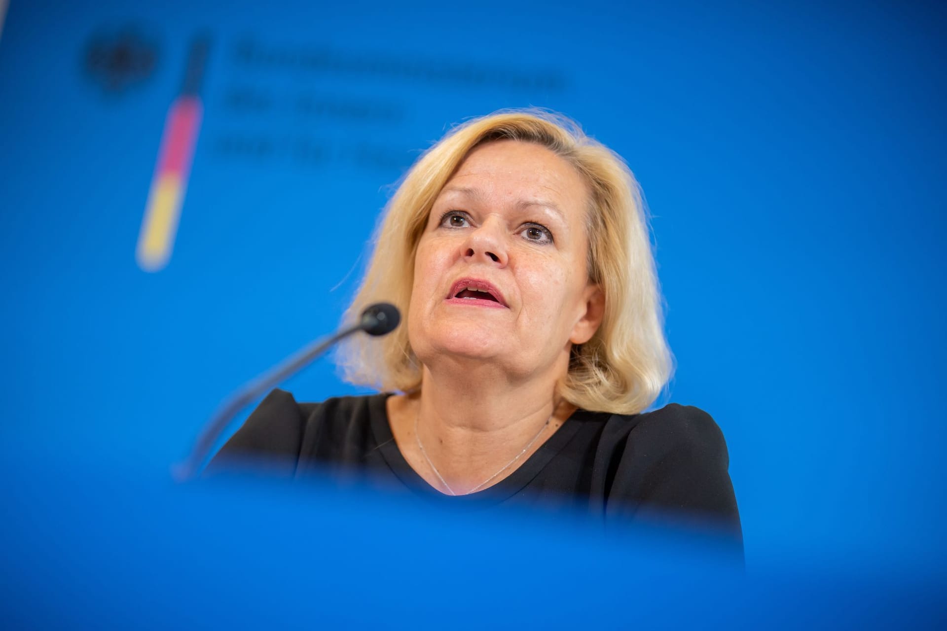 Innenministerin Faeser zu Grenzkontrollen