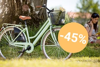 Bei Lidl ist das Bergsteiger Citybike momentan für nur knapp 280 Euro im Angebot.