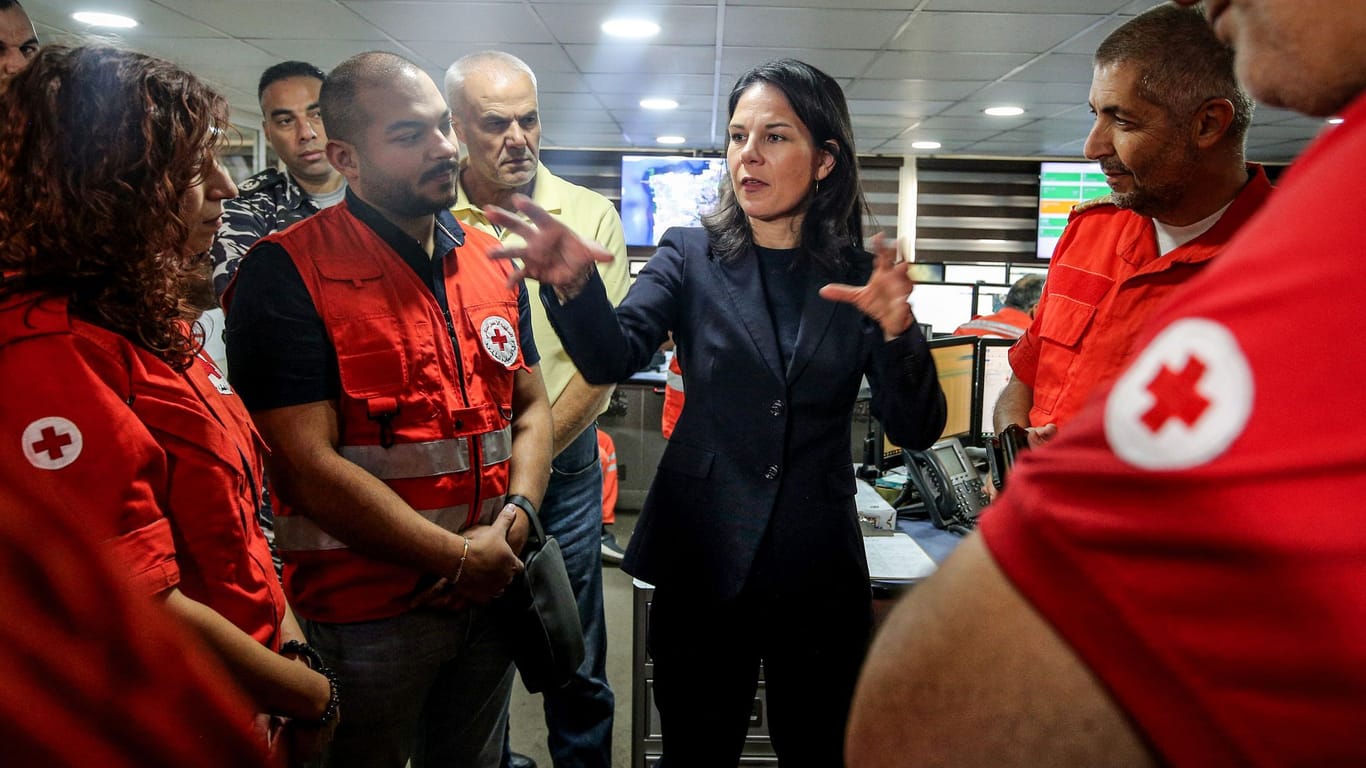 Außenministerin Baerbock im Libanon