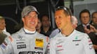 Ralf und Michael (r.) Schumacher im Jahr 2012: Beide fuhren in der Formel 1.