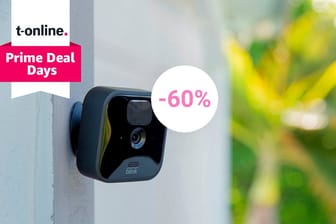 60 Prozent Rabatt: Die Blink-Outdoor-Überwachungskamera ist bei den Amazon Prime Deal Days radikal reduziert.