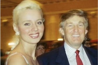 Beatrice Keul und Donald Trump im Jahr 1993.