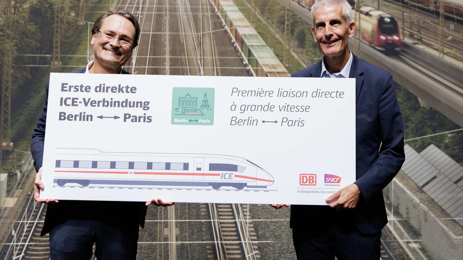 Vorstellung Bahnverbindung Berlin - Paris