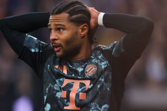 Serge Gnabry: Der Flügelstürmer verpasste einen Treffer gegen Aston Villa.