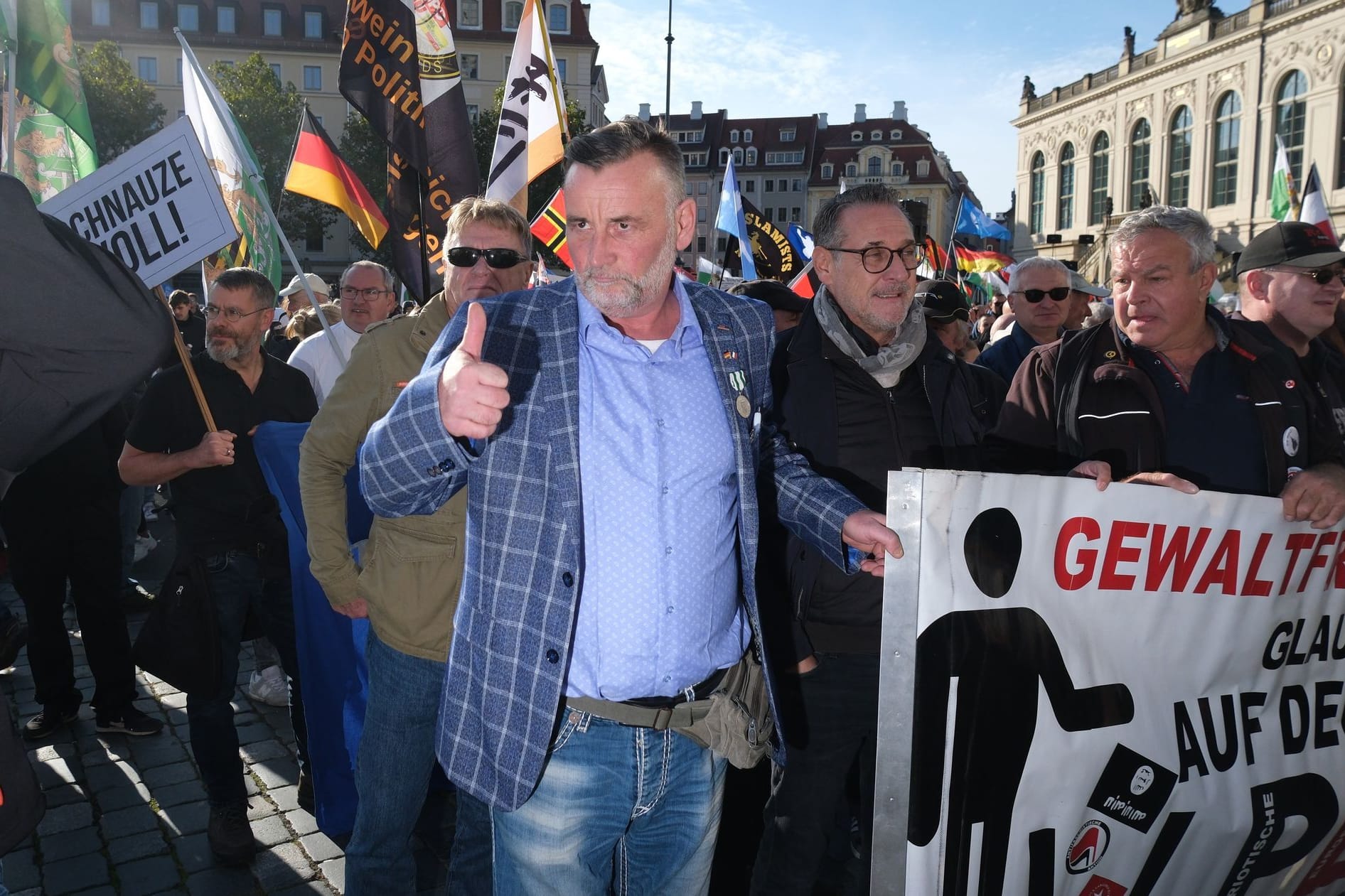 Letzte Pegida-Demonstration