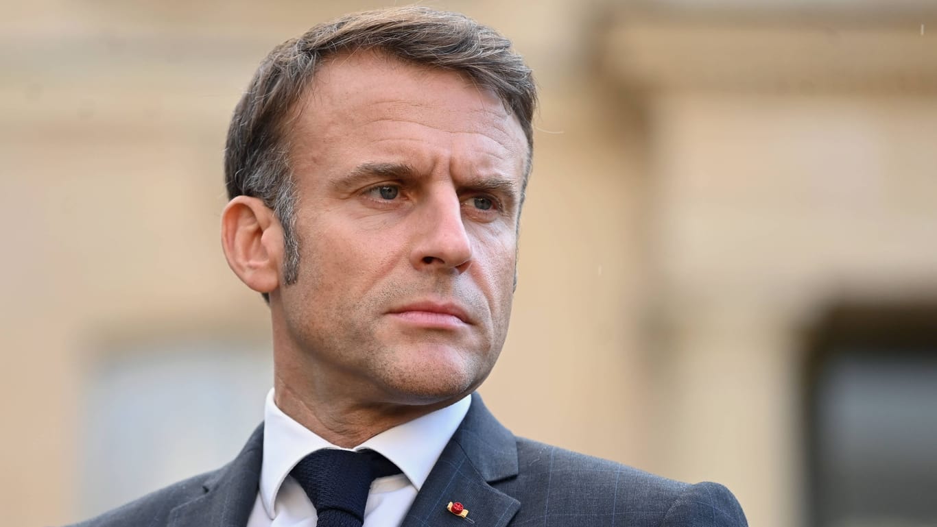 Frankreichs Staatspräsident Emmanuel Macron: Er fordert die Hisbollah auf, die Angriffe auf Israel einzustellen.