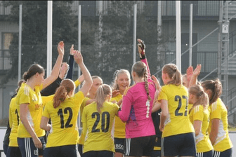 Die Frauen-Mannschaft des Ängelholms FF: Sie blieben eine ganze Saison ohne Gegentor.