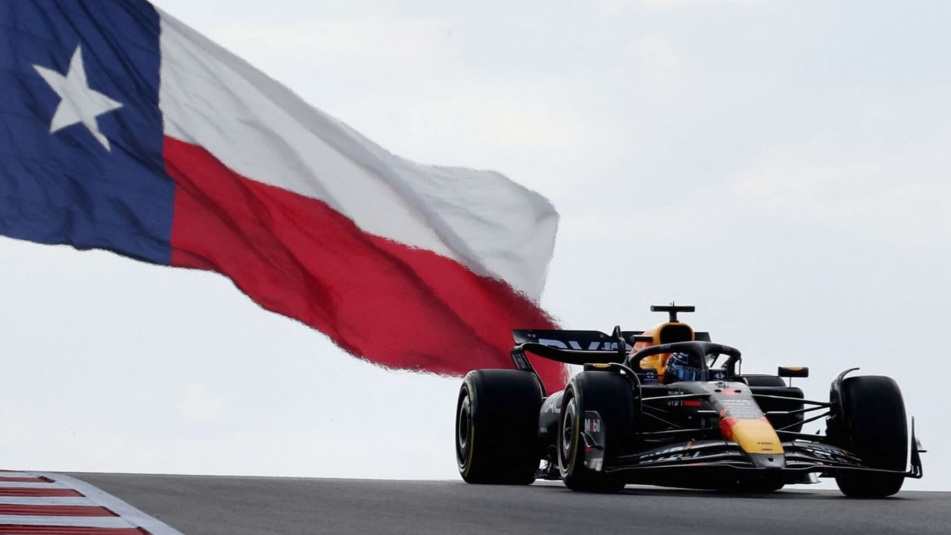 Max Verstappen beim Qualifikationsrennen für den Sprint beim Großen Preis der USA.