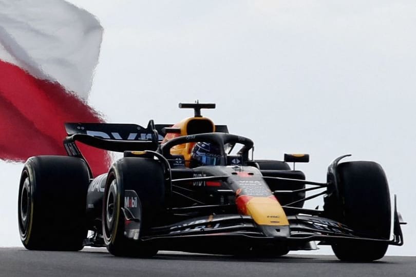 Max Verstappen beim Qualifikationsrennen für den Sprint beim Großen Preis der USA.