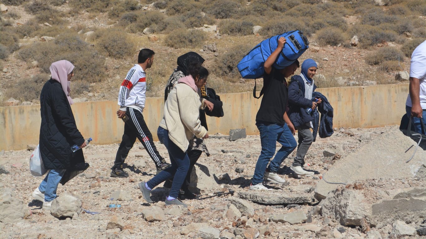 Nahostkonflikt - Flucht aus dem Libanon