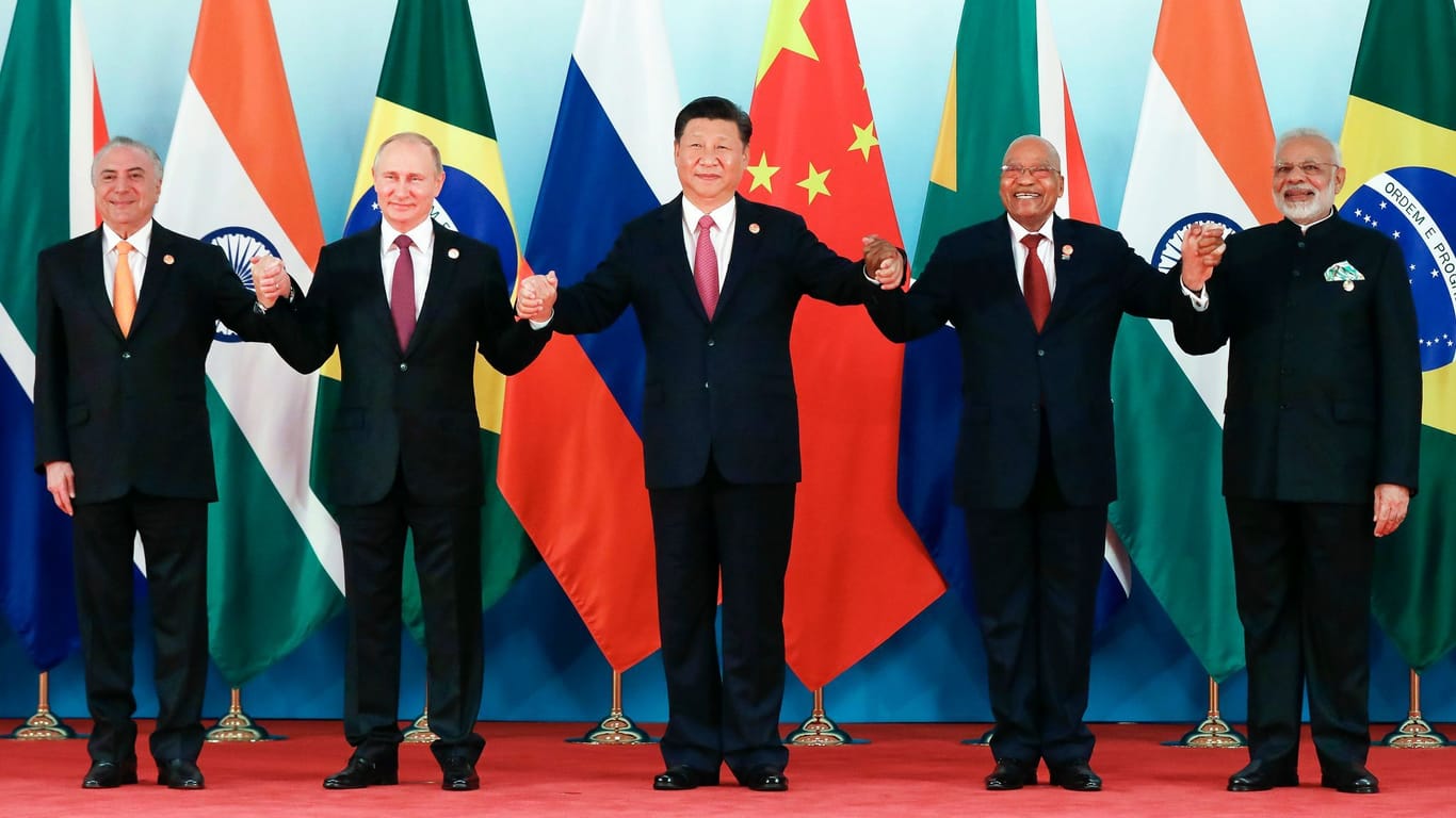 Die Gründer der Brics-Organisation: Sie sind sich vor allem in wirtschaftlichen Fragen einig.