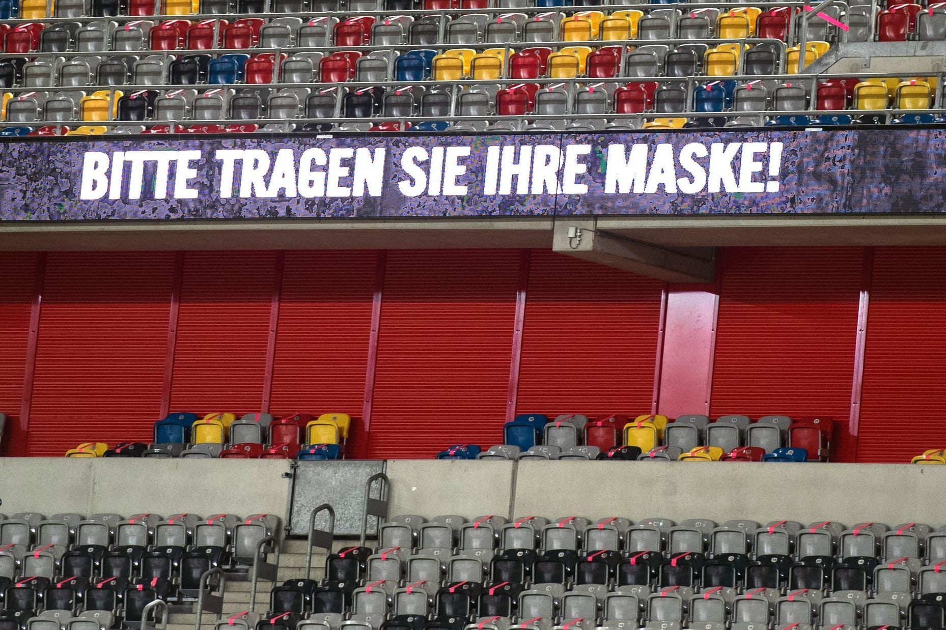 Das Düsseldorfer Stadion während der Pandemie