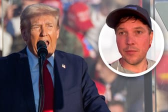 t-online-Korrespondent Bastian Brauns berichtet über Donald Trump in Butler.