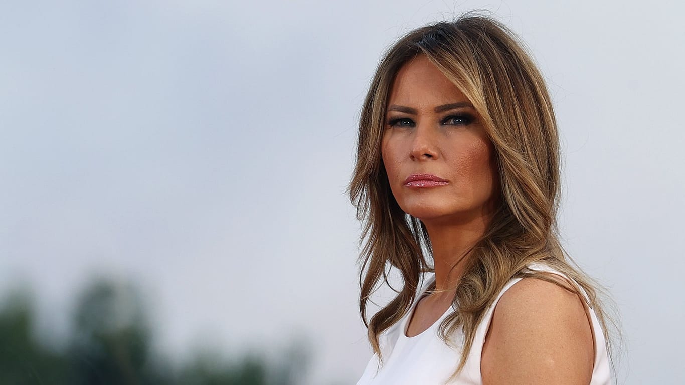 Melania Trump: Sie wurde als Teenagerin entdeckt.