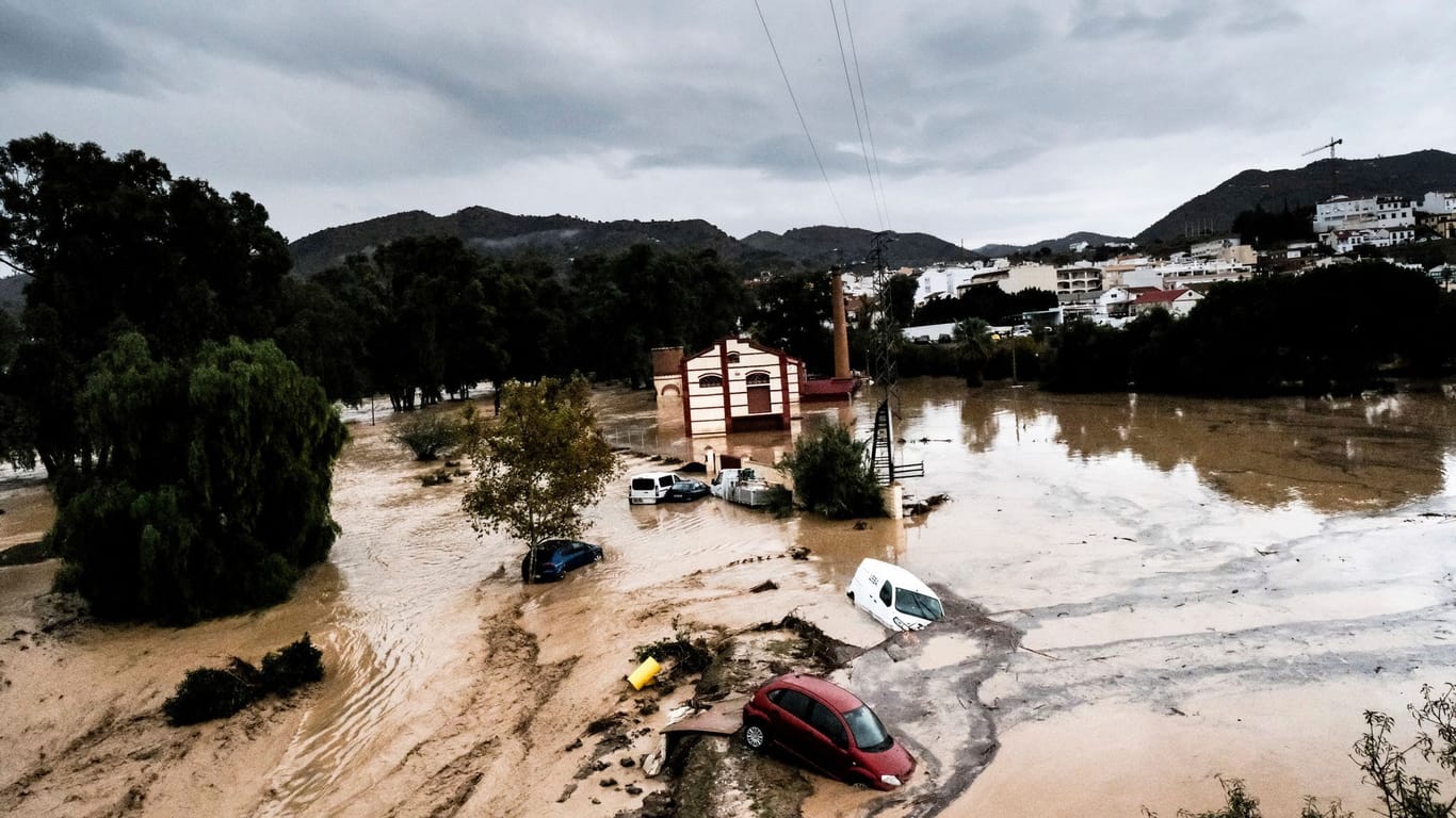 Überflutungen in Spanien