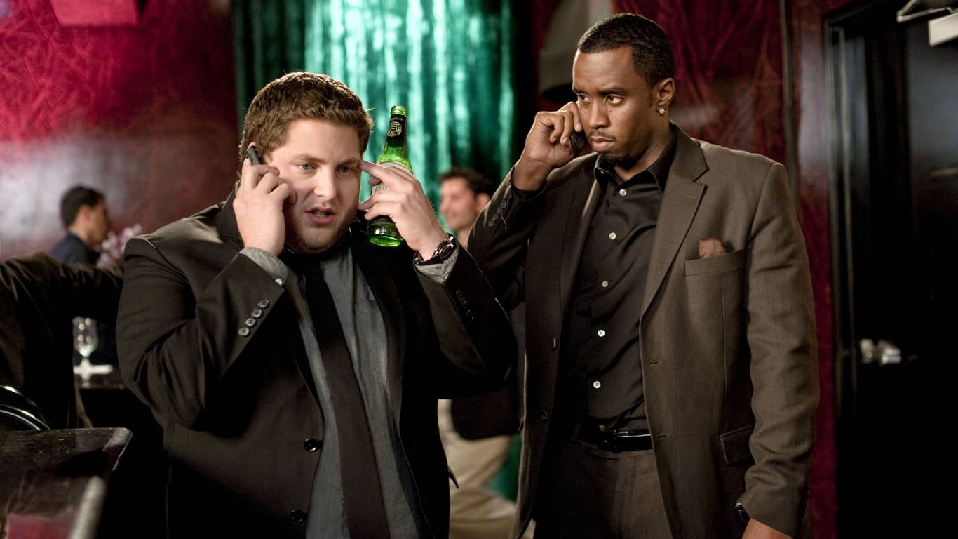 Jonah Hill und Sean "Diddy" Combs in "Männertrip"