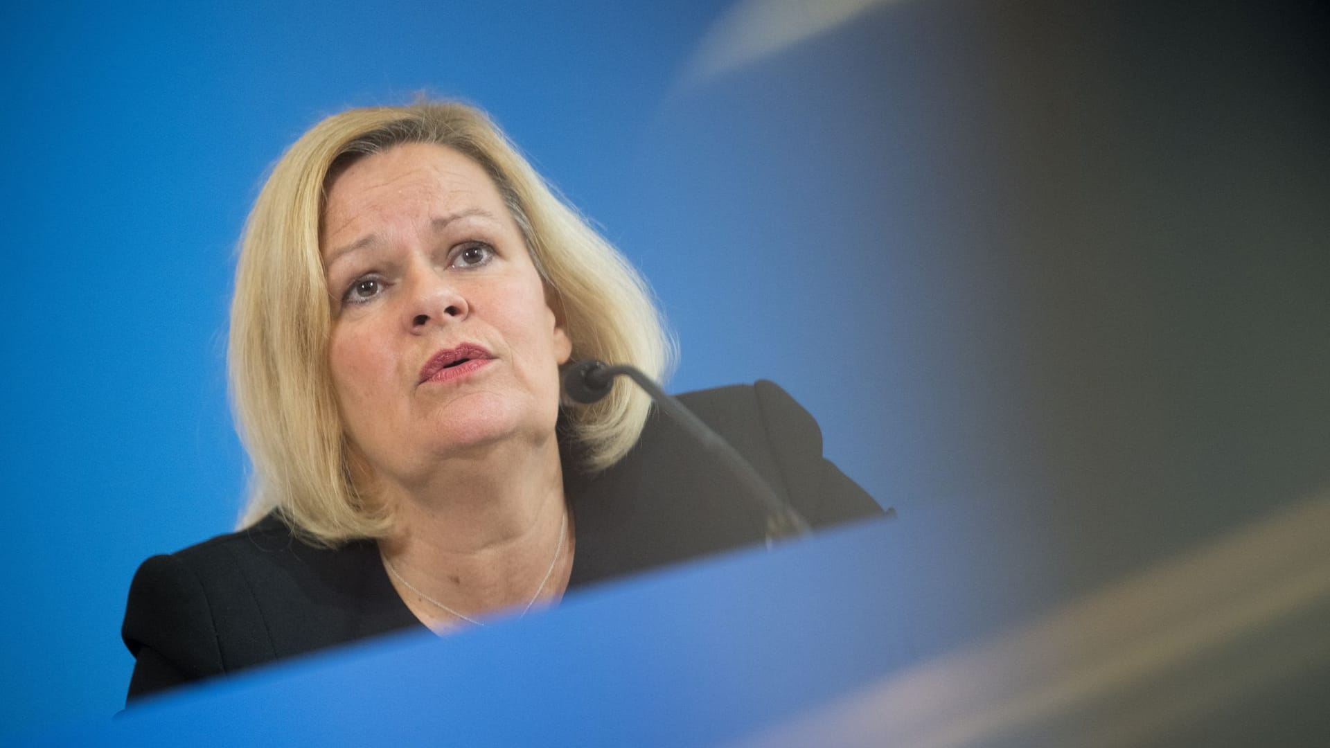 Bundesinnenministerin Nancy Faeser (SPD) Bundesinnenministerin Nancy Faeser (SPD)