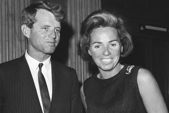 Robert F. Kennedy und Ethel Kennedy: Hier zeigen sie sich im Jahr 1965.