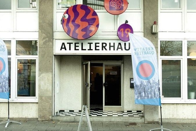 Das Atelierhaus in Essen (Archivbild): Droht der beliebten Kunstinstitution schon bald die Schließung?