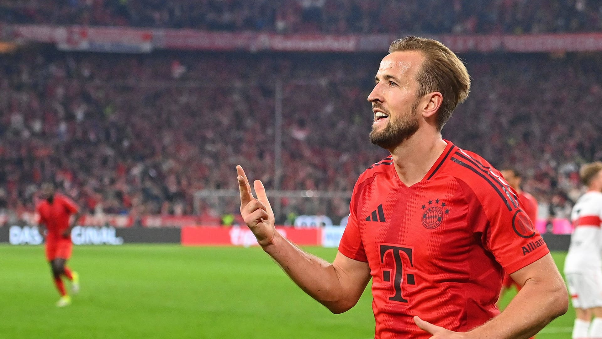 Harry Kane: Gegen Stuttgart machte er einen Hattrick.