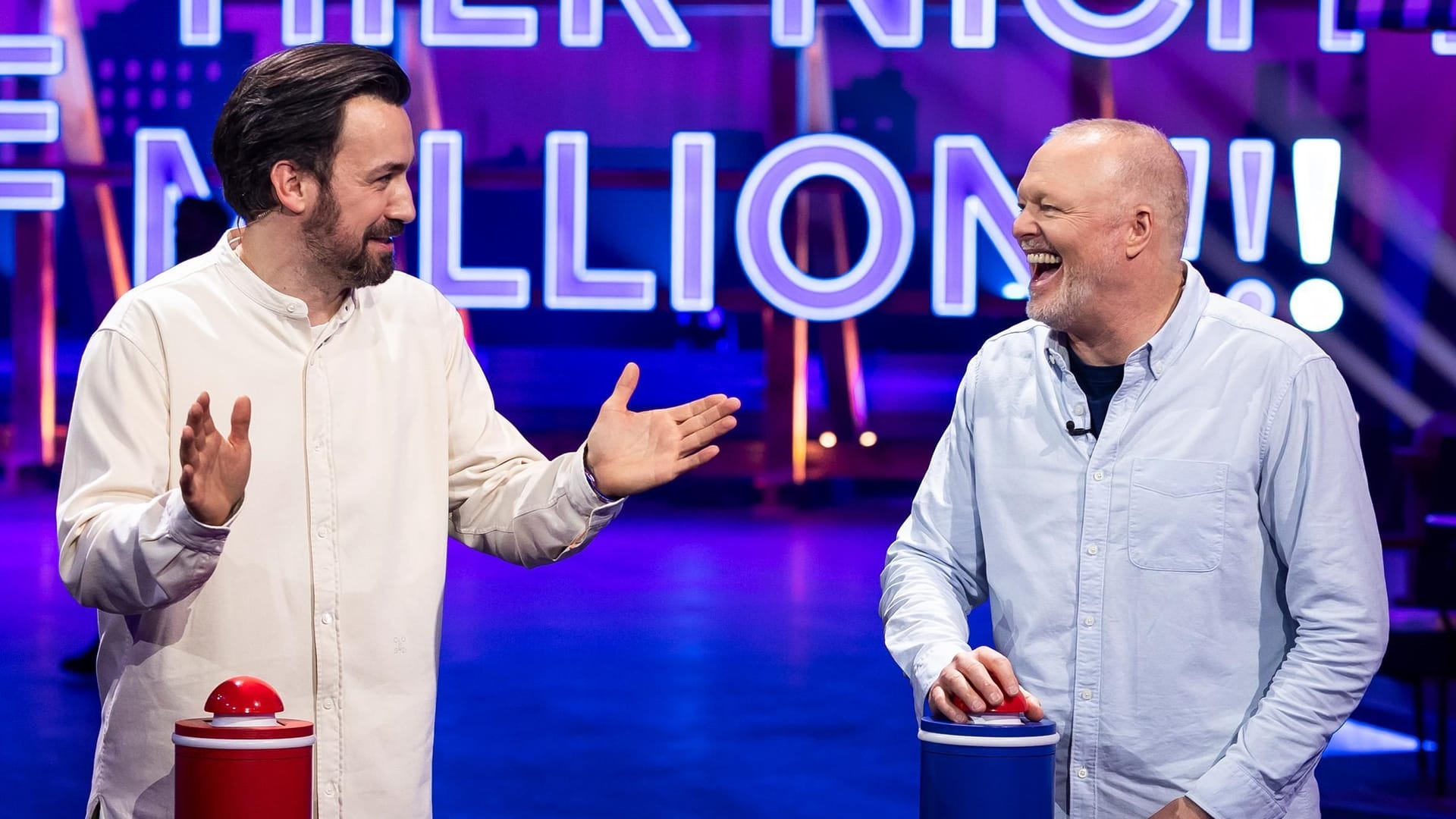 Jan Köppen und Stefan Raab: Sie waren zuletzt Seite an Seite bei "Du gewinnst hier nicht die Million bei Stefan Raab" zu sehen.