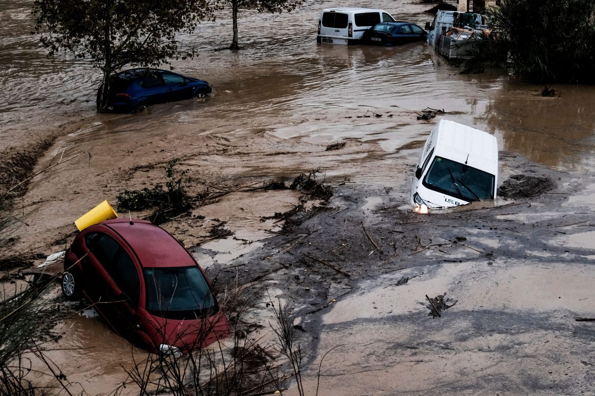 Überflutungen in Spanien