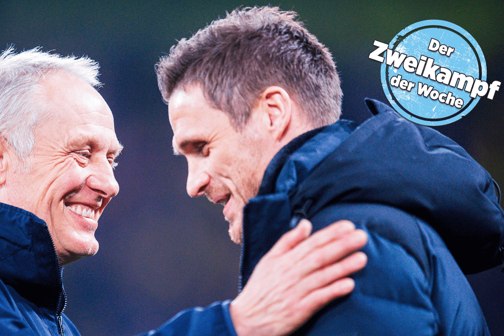 Christian Streich (l.) und Dortmunds Sportdirektor Sebastian Kehl: Beide waren lange für den SC Freiburg aktiv.