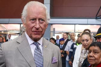 Charles III.: Der britische König besuchte Australien.