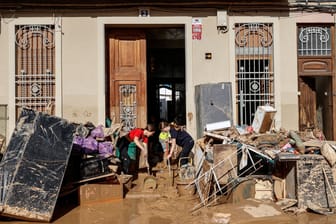 Nach den Überschwemmungen in Spanien