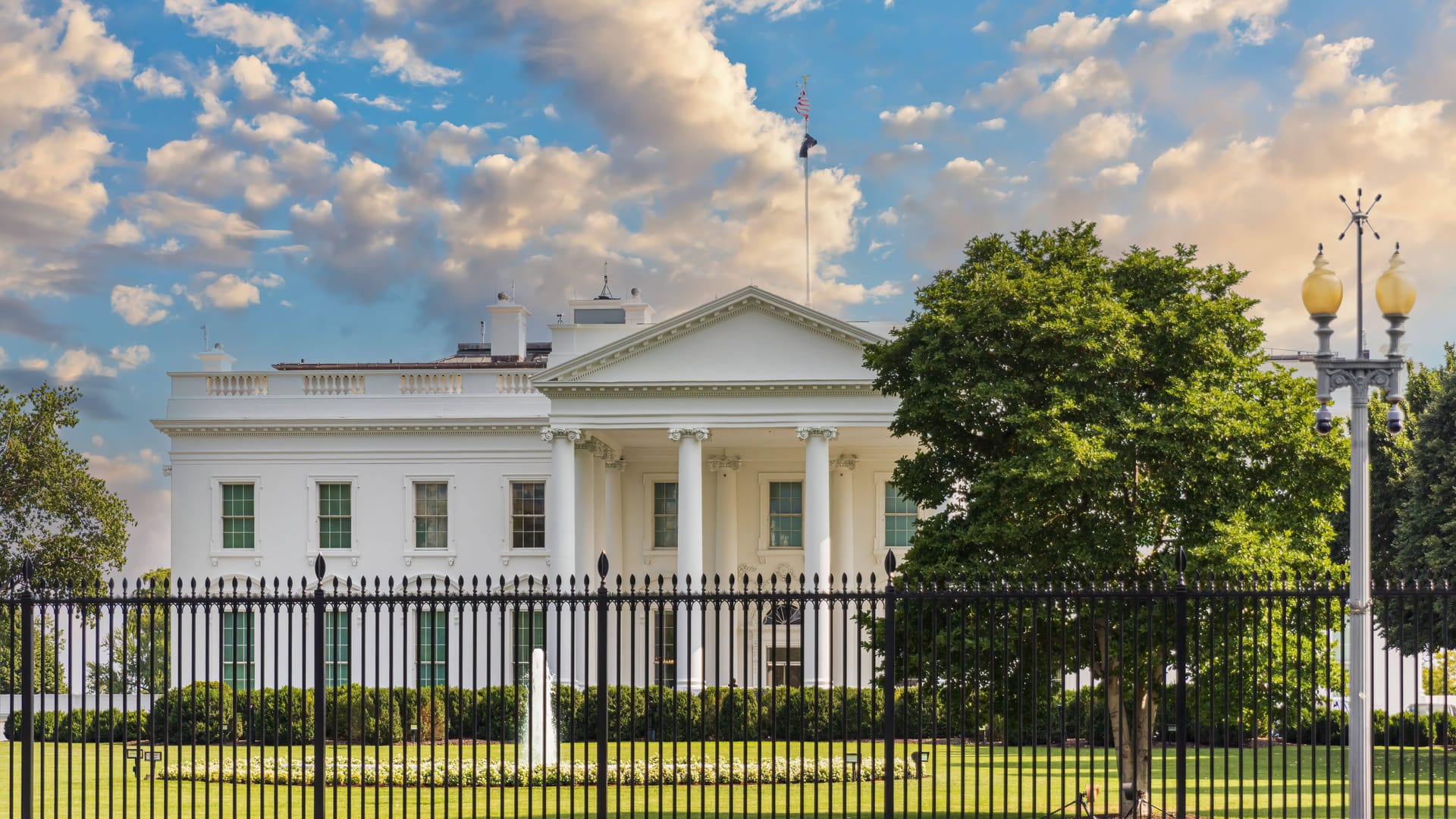 Das Weiße Haus in Washington, D.C.: Viele irren sich bei seinem Standort.