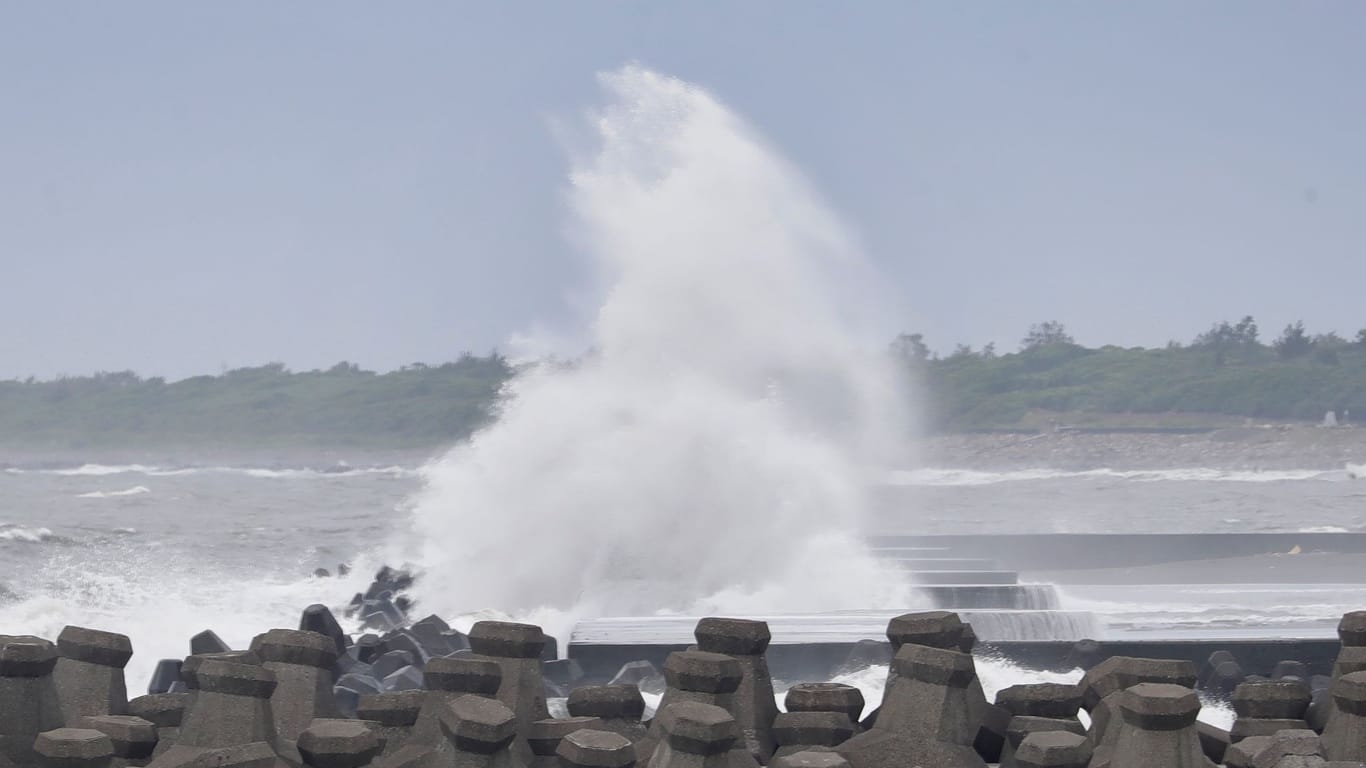 In Taiwan wird mit schweren Regenfällen ab Donnerstag gerechnet. (Archivbild)