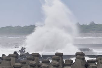 In Taiwan wird mit schweren Regenfällen ab Donnerstag gerechnet. (Archivbild)