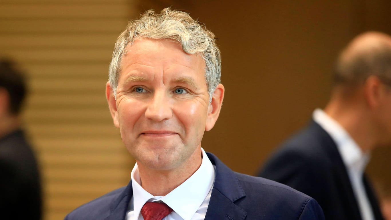 Der Thüringer AfD-Chef Björn Höcke: Die rechte Partei konnte im Jahr 2024 viele neue Mitglieder gewinnen.