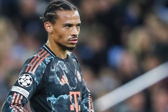 Leroy Sané nach der Niederlage in Birmingham: Der FC Bayern hat eine schmerzhafte Niederlage hinnehmen müssen.