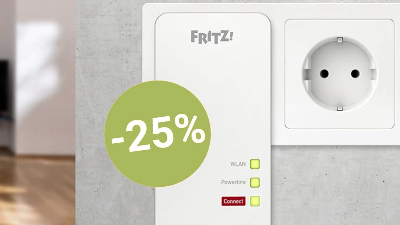 Jetzt für weniger als 30 Euro erhältlich: Der Fritz!Repeater von AVM optimiert Ihr WLAN und erhöht die Reichweite.