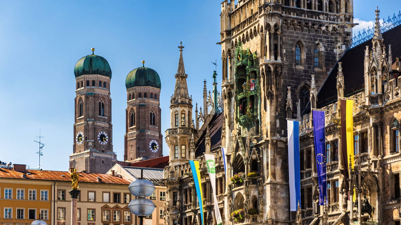 Der Marienplatz (Archivbild): Bereits bei der vergangenen Umfrage vor zwei Jahren landete München auf Platz eins.