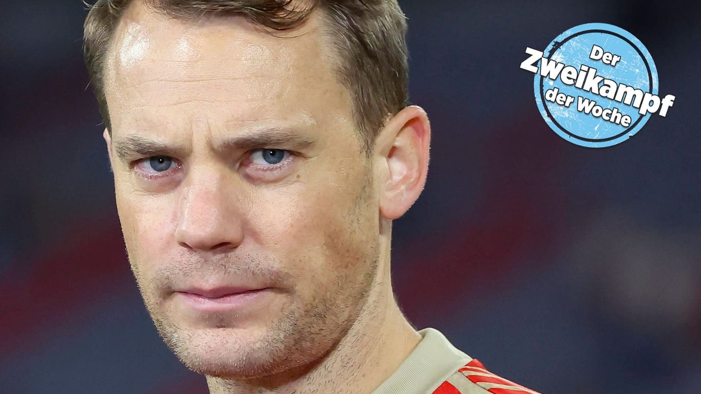 Mürrischer Blick: Manuel Neuer muss sich im Alter von 38 Jahren zwangsläufig mit seinem Karriereende auseinandersetzen.