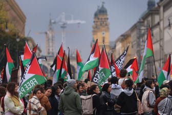 Propalästinensische Demonstration in München