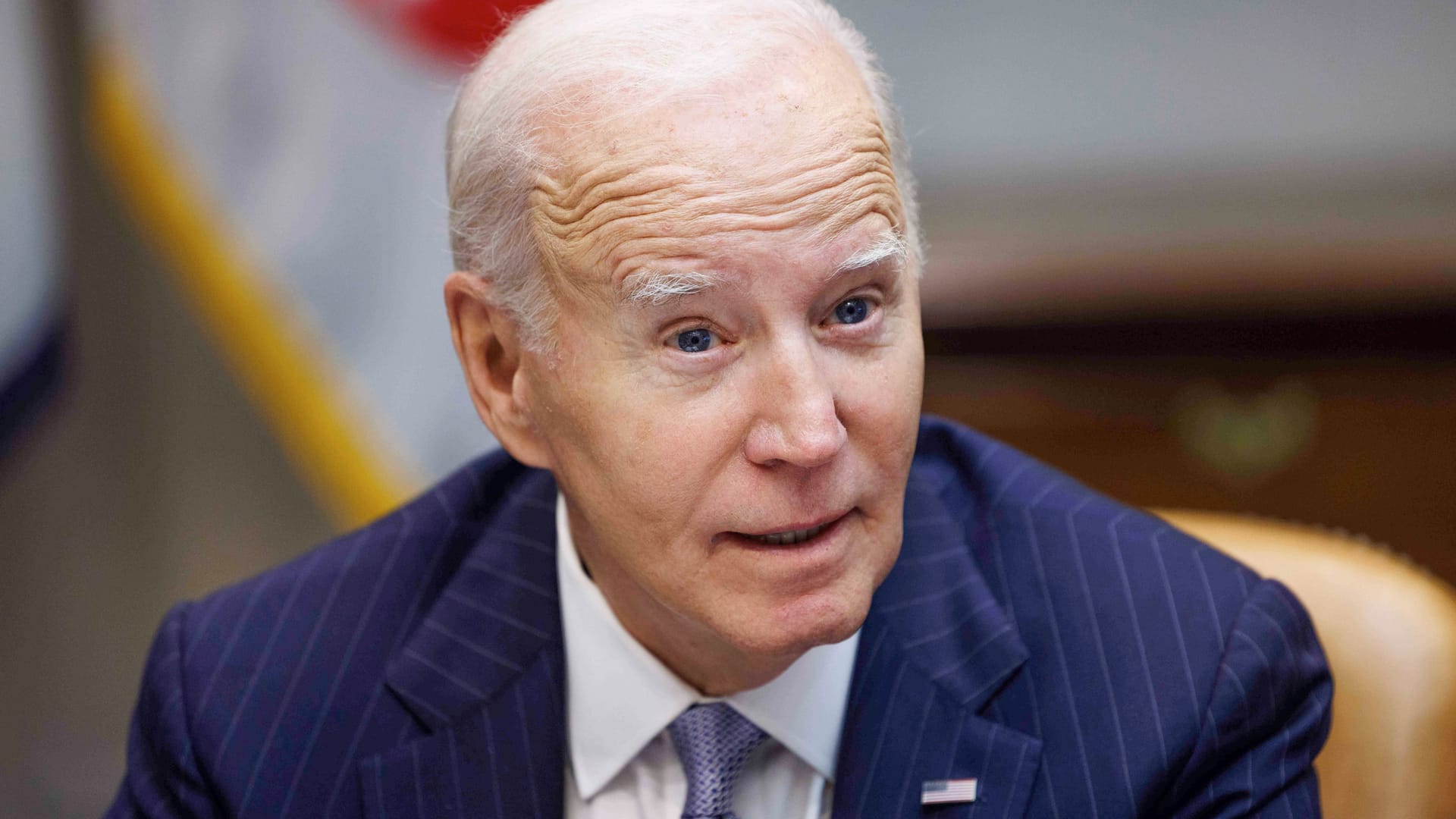 Joe Biden im Weißen Haus. (Archivfoto)