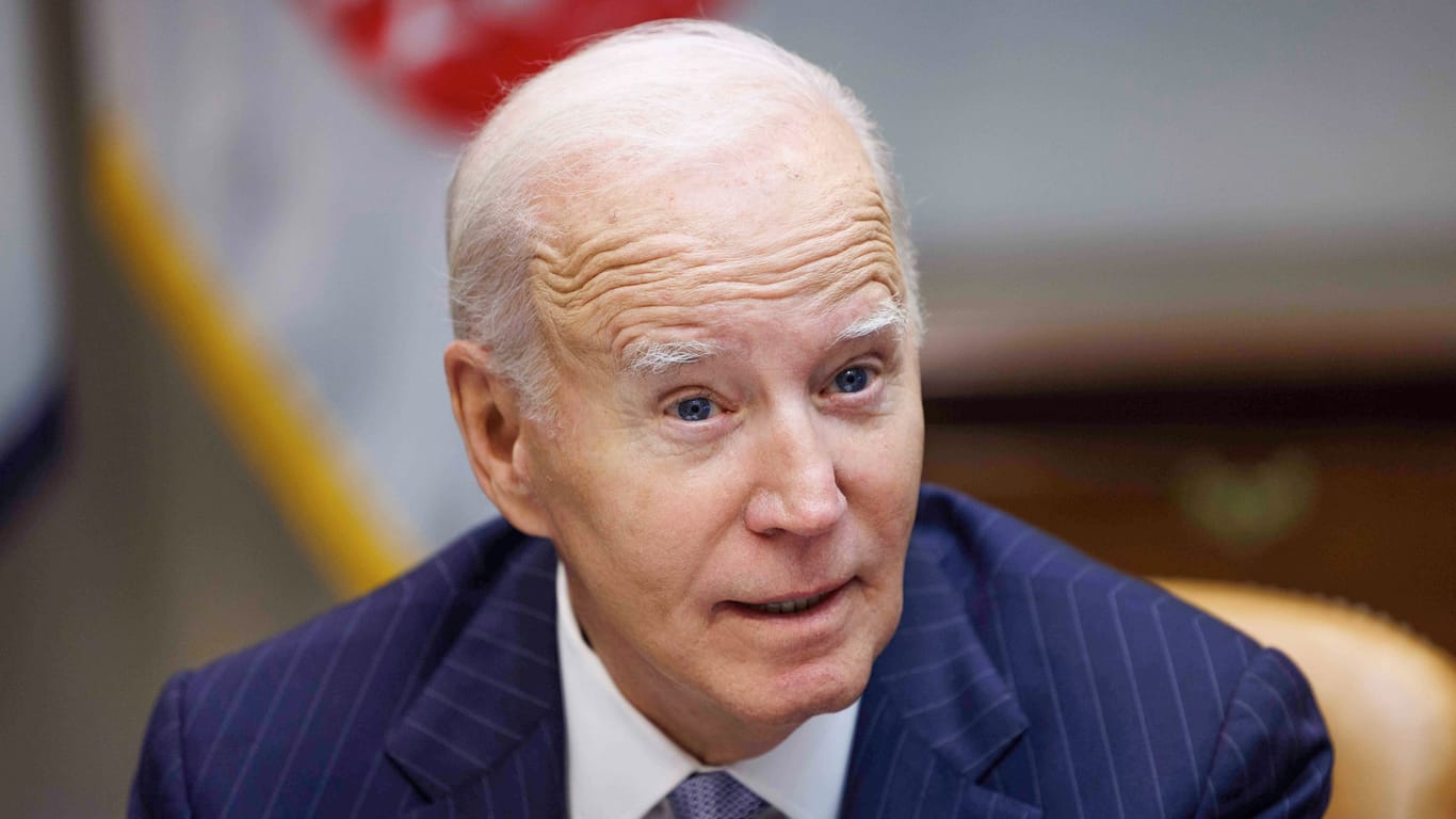 Joe Biden im Weißen Haus. (Archivfoto)