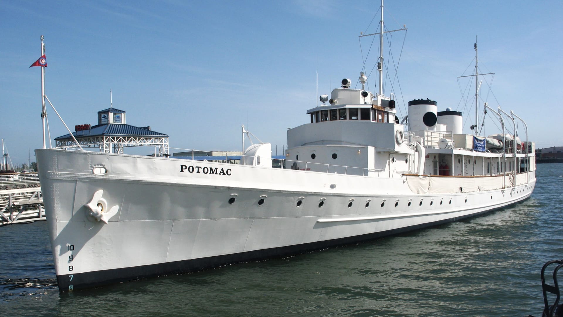 USS Sequoia: Sie diente 1936 bis 1945 als Präsidentenyacht.