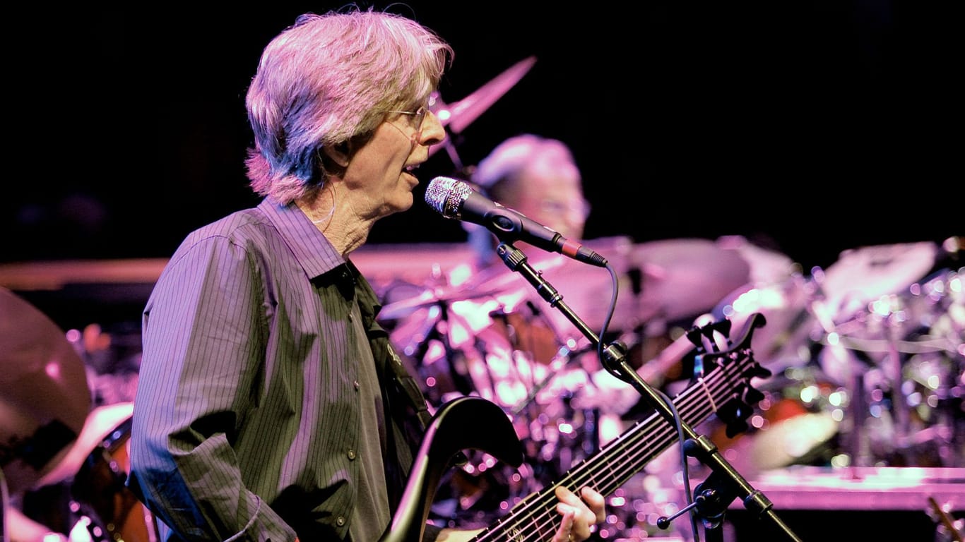 Phil Lesh am Bass: Er war Gründungsmitglied von Grateful Dead.