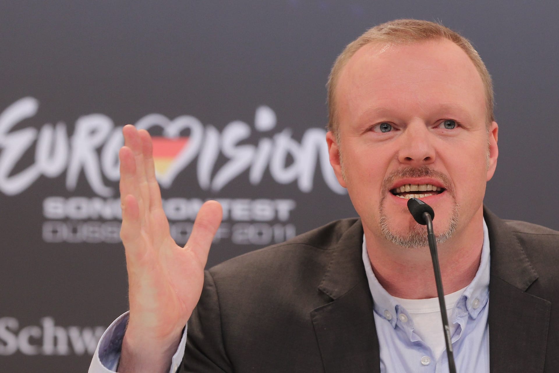 Stefan Raab: Der Entertainer mischt wieder beim Eurovision Song Contest mit.