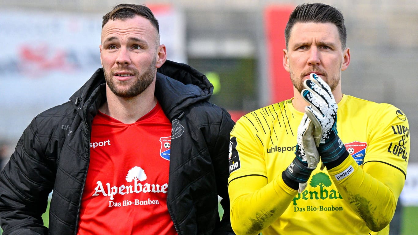 Die bislang letzten, die die Seiten wechselten: Patrick Hobsch (l.) und René Vollath im Trikot der SpVgg Unterhaching.