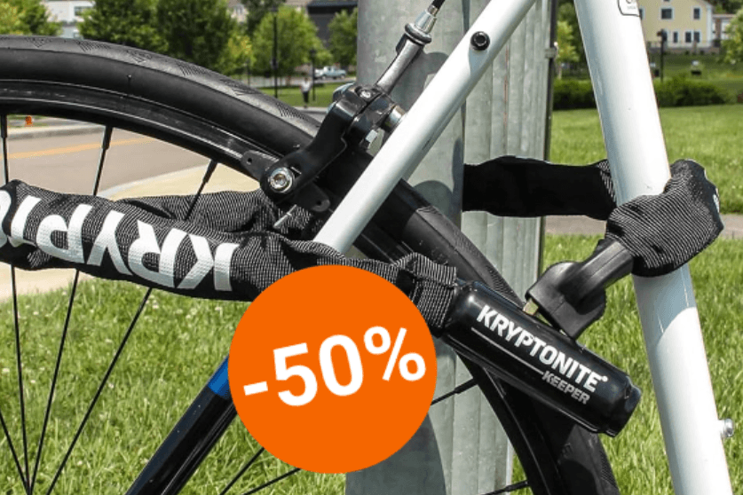 Das als Testsieger ausgezeichnete Fahrradschloss von Kryptonite ist derzeit bei Amazon für knapp 28 Euro erhältlich.